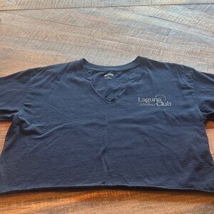 Hollister Black Crop Top